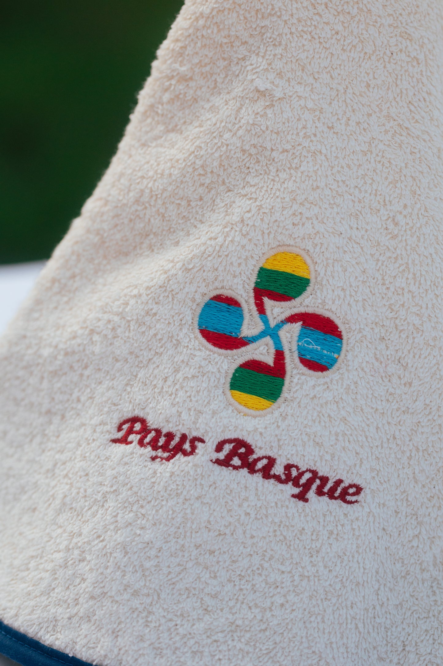 Torchon rond basque Lauburu – Linge basque