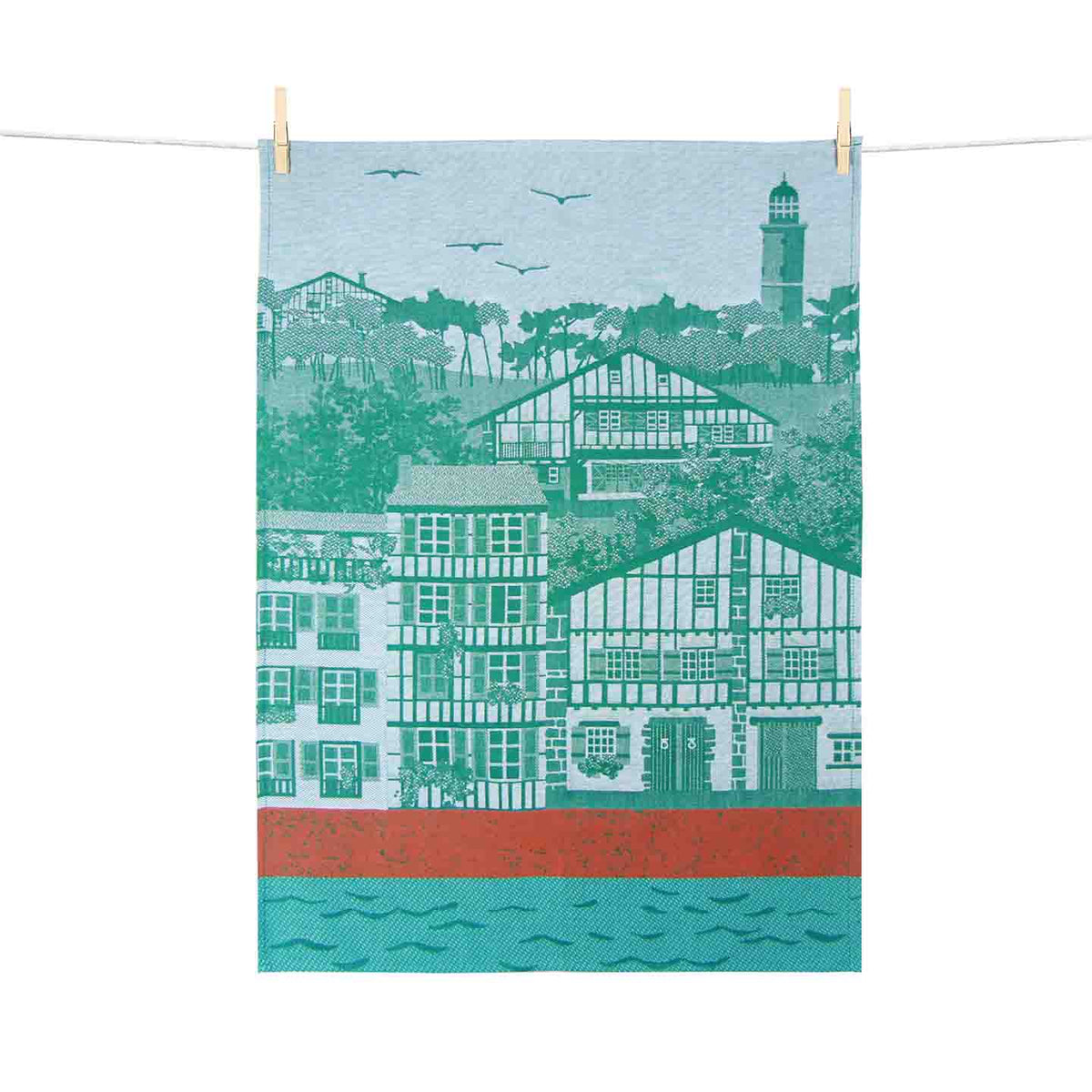 Torchon Moutet – Linge basque traditionnel