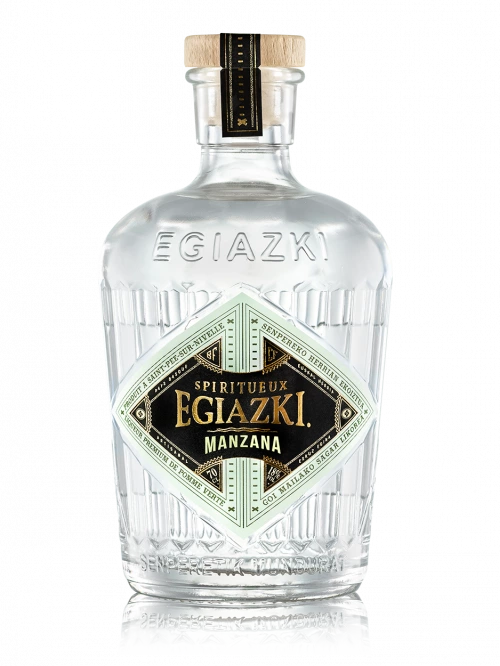 Manzana Egiazki : liqueur basque fraîche et fruitée