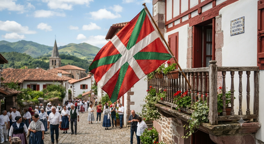Que signifient les couleurs de l’Ikurriña, le drapeau basque ?
