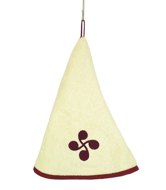 Torchon rond Basque en coton