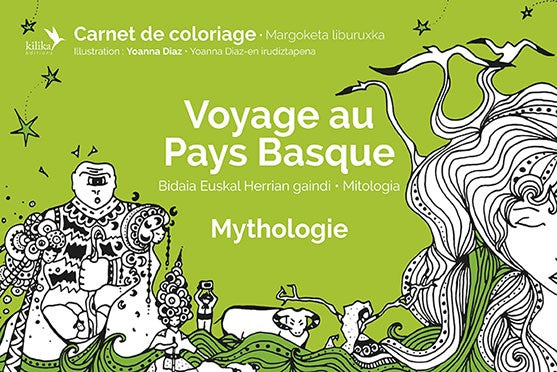 Coloriage Mythologie  au Pays Basque