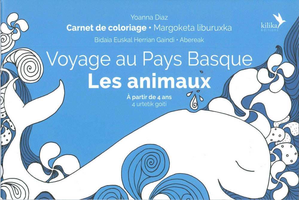 Coloriage Voyage au Pays Basque "Les Animaux"