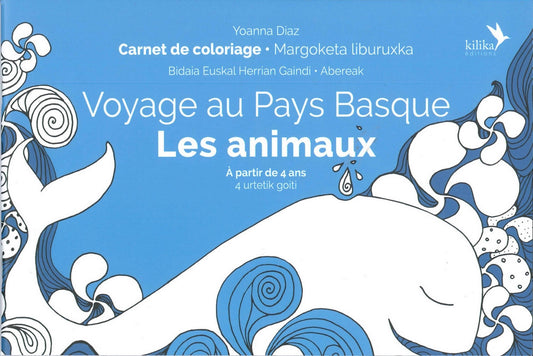 Coloriage Voyage au Pays Basque "Les Animaux"