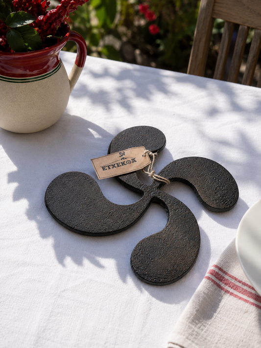 Dessous de plat Croix Basque – Artisanat Basque