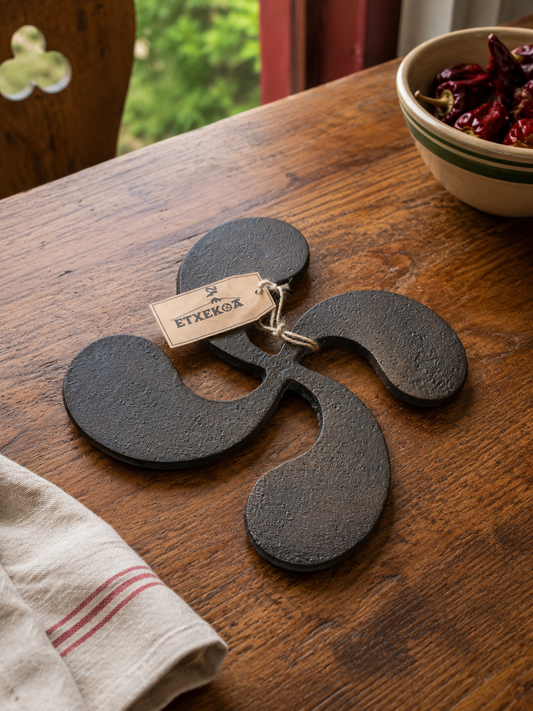 Dessous de plat Croix Basque – Artisanat Basque
