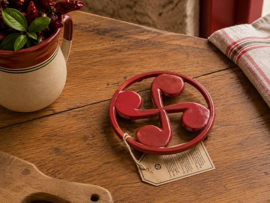 Dessous de plat Croix Basque – Artisanat Basque