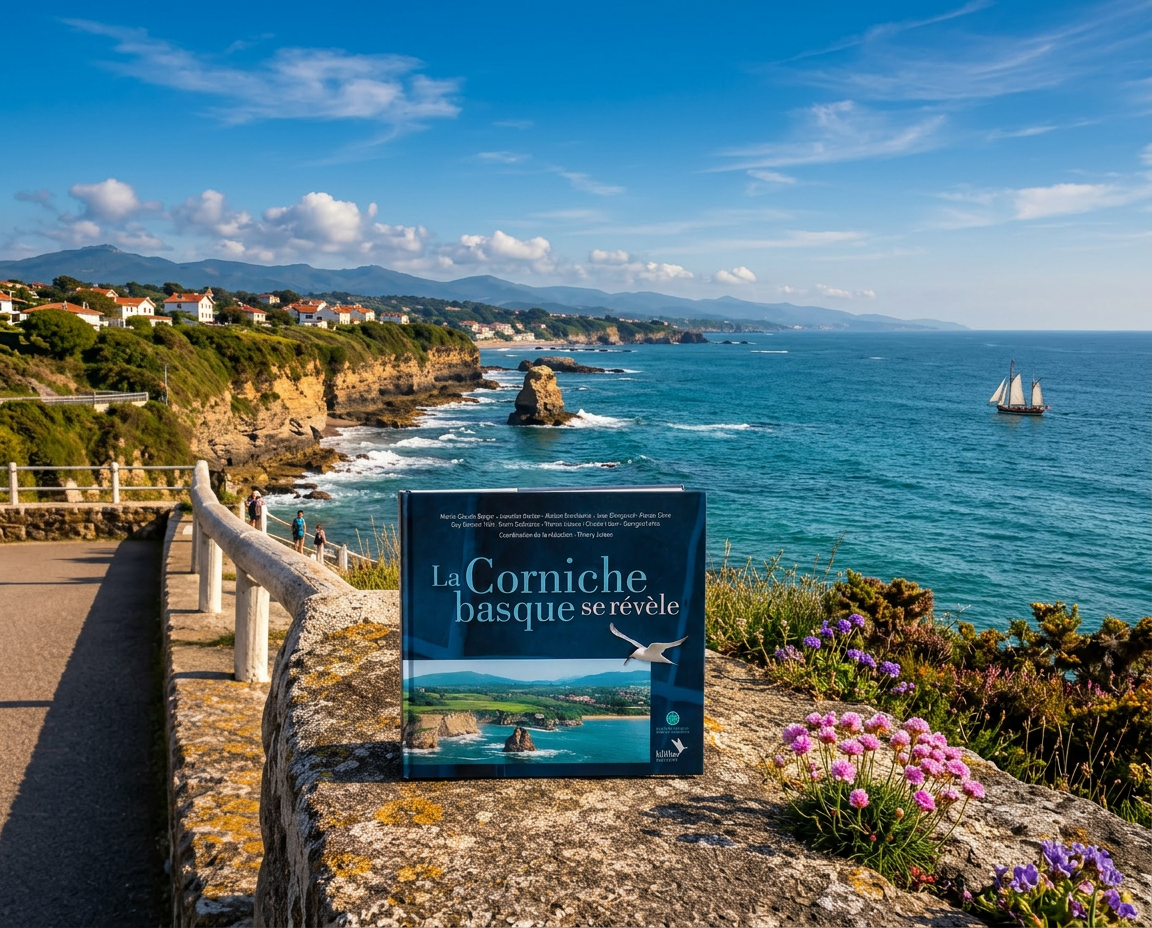 Livre La corniche basque se révèle