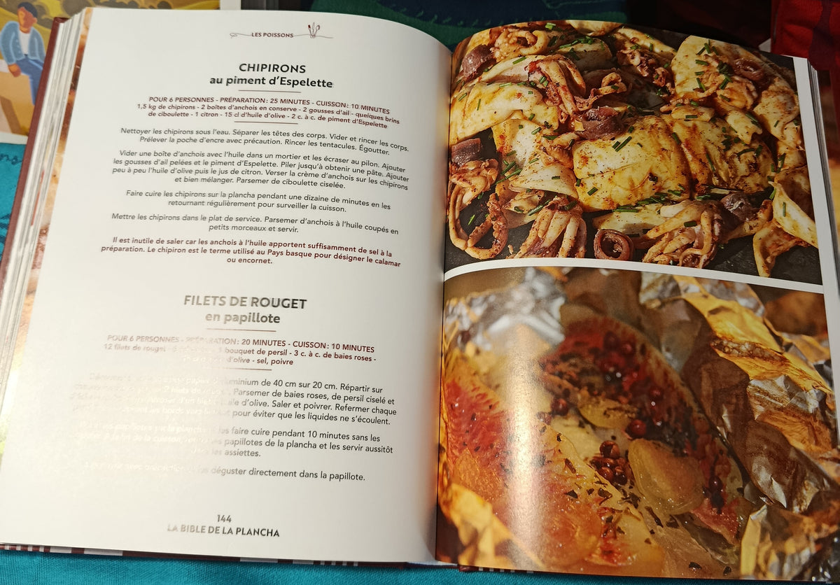 La Bible de la Plancha |Cuisine du Pays Basque