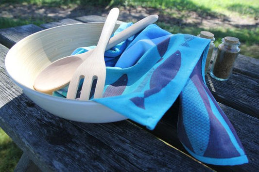 Torchon Moutet – Linge basque traditionnel